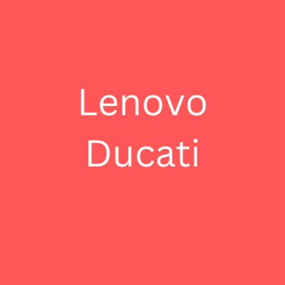 Lenovo Ducati