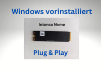 SSD Festplatte Intenso Nvme 500GB windows 11 Pro...