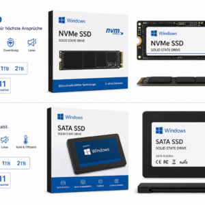 SSD Festplatte mit Windows
